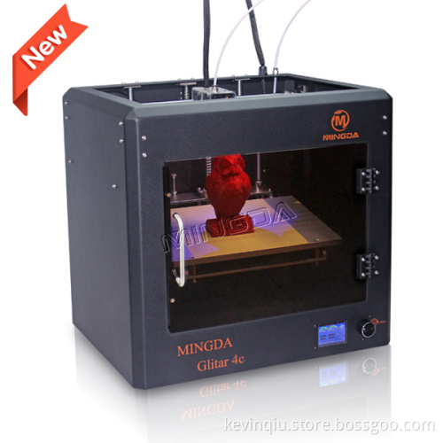MINGDA 3D Printer Glitar 4c,Hight precision 3d printer printing size 450*350*420mm